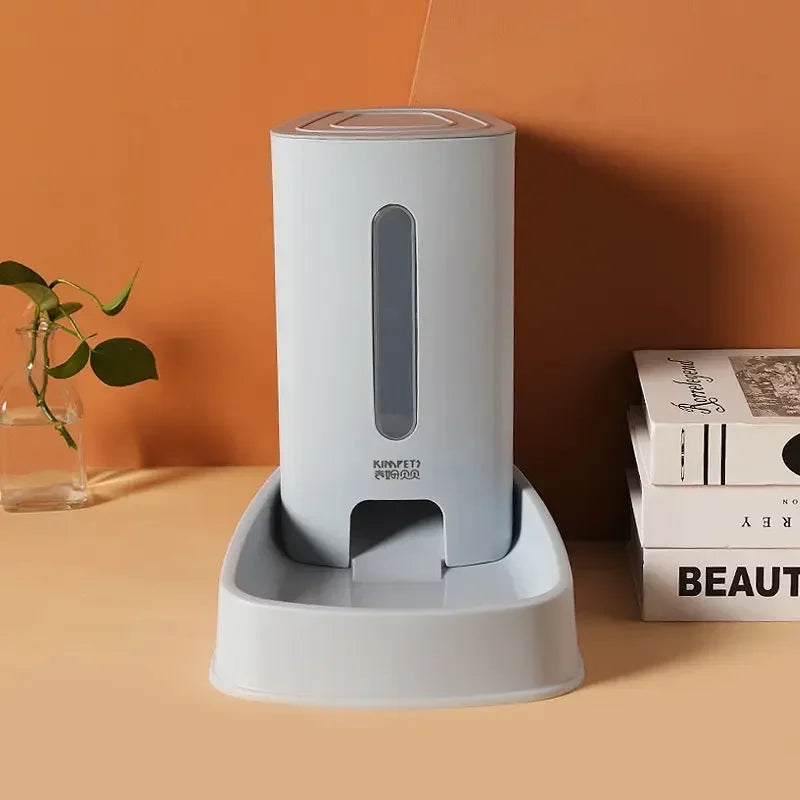 Pet Supplies, Large Capacity Water Dispenser, Automatic Feeder Drinking Water, Dry Wet Separation Food Container, Pet Cat