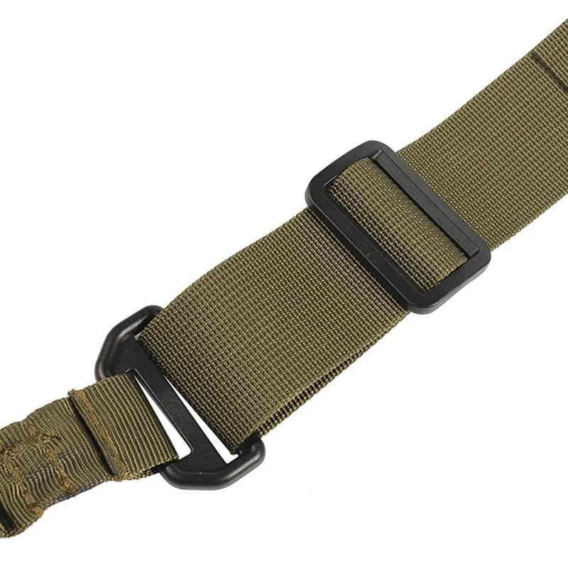 Military Tactical 2 Point Gun Sling Shoulder Strap Rifle Sling Airsoft Bungee Belt Mount Gun Rope Shooting Hunting Accessories