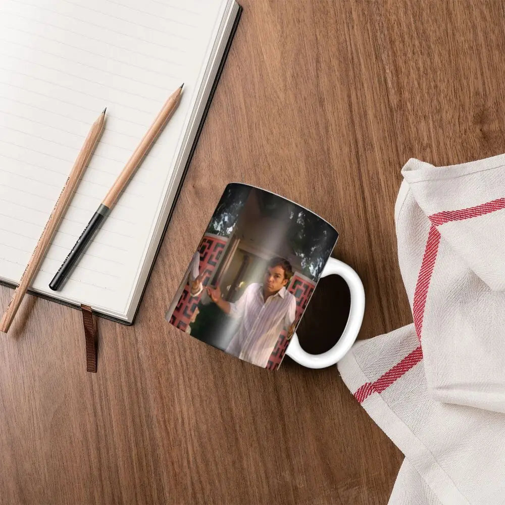 Customized Dexter Morgan Mugs DIY Movie Ceramic Milk Tea Coffee Cup