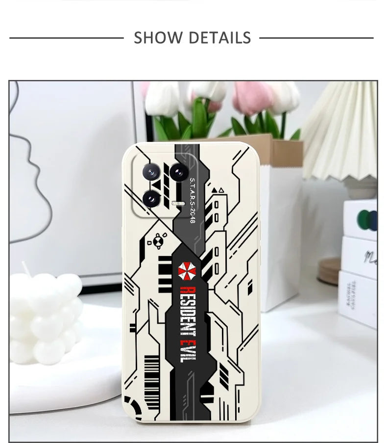 Doomsday Crisis Phone Case For Xiaomi Mi 15 14 14T 13 13T 12 12X 12T 12S 11 11T 10 10T 9 9T Pro Lite Liquid Silicone Cover