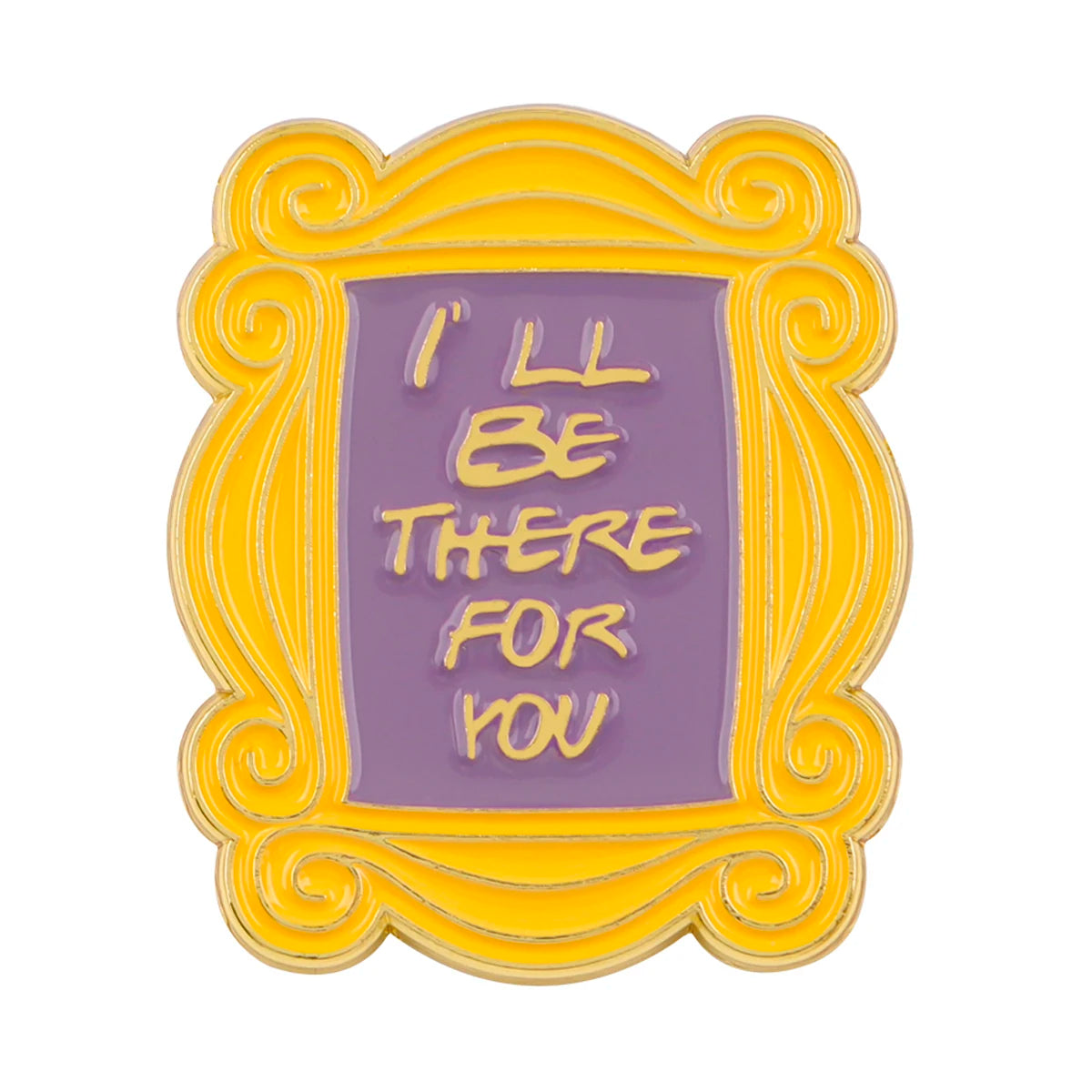 Friends Enamel Pins TV SHOW Quotes Brooches Badge Lapel Pin For Backpack Clothes Accessories Fashion Jewelry Fans Gifts