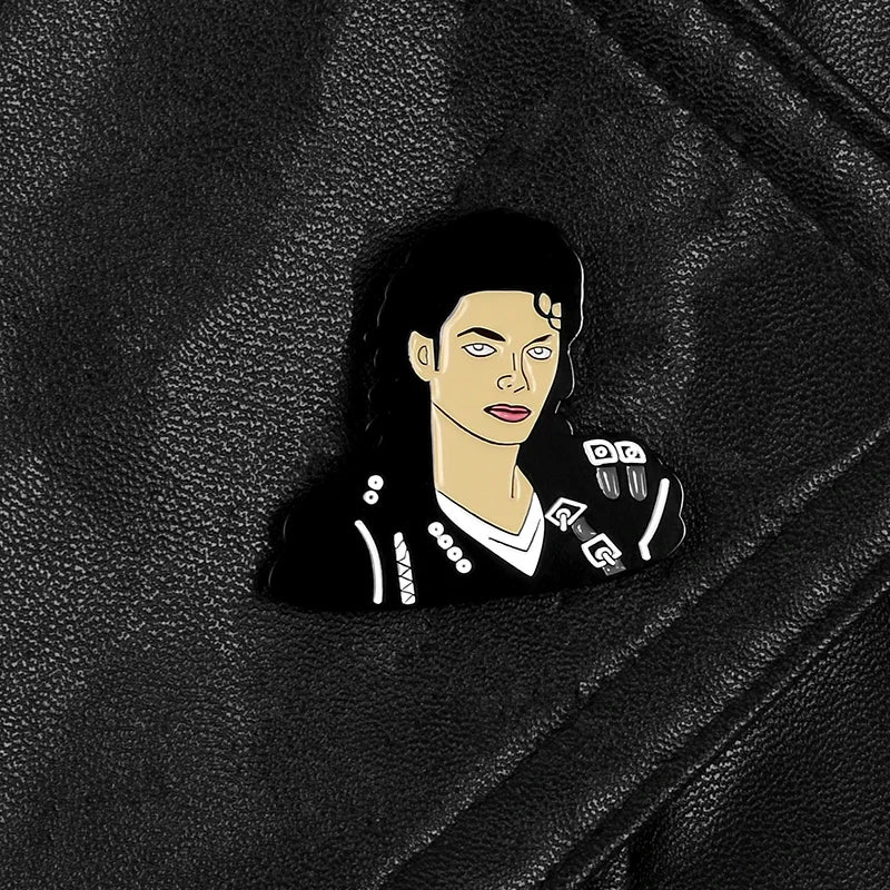 Music Producer Pin Singer Creator Button Lapel Pin Clothes Badge Punk Vintage Jewelry Gift For Fan Friends Who Likes Music