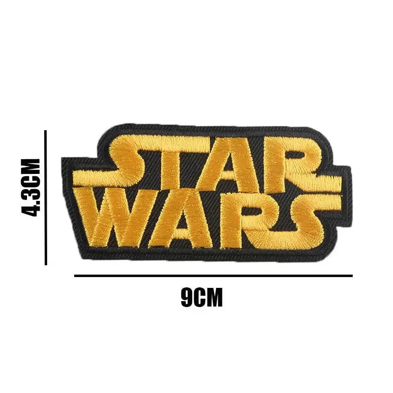 Star Wars Mandalorian Jedi Knight Badge Anime Cartoon Embroidery Fashion Velcro Tactical Clothing Patch Accessories Gift