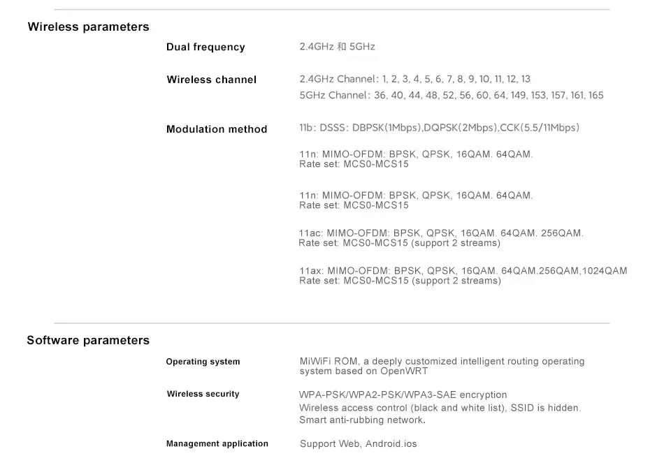 Xiaomi Router AX3000 Mesh Wifi6 2,4G 5,0 GHz Full Gigabit 5G WiFi repetidor 4 antenas extensor de red enrutadores de malla