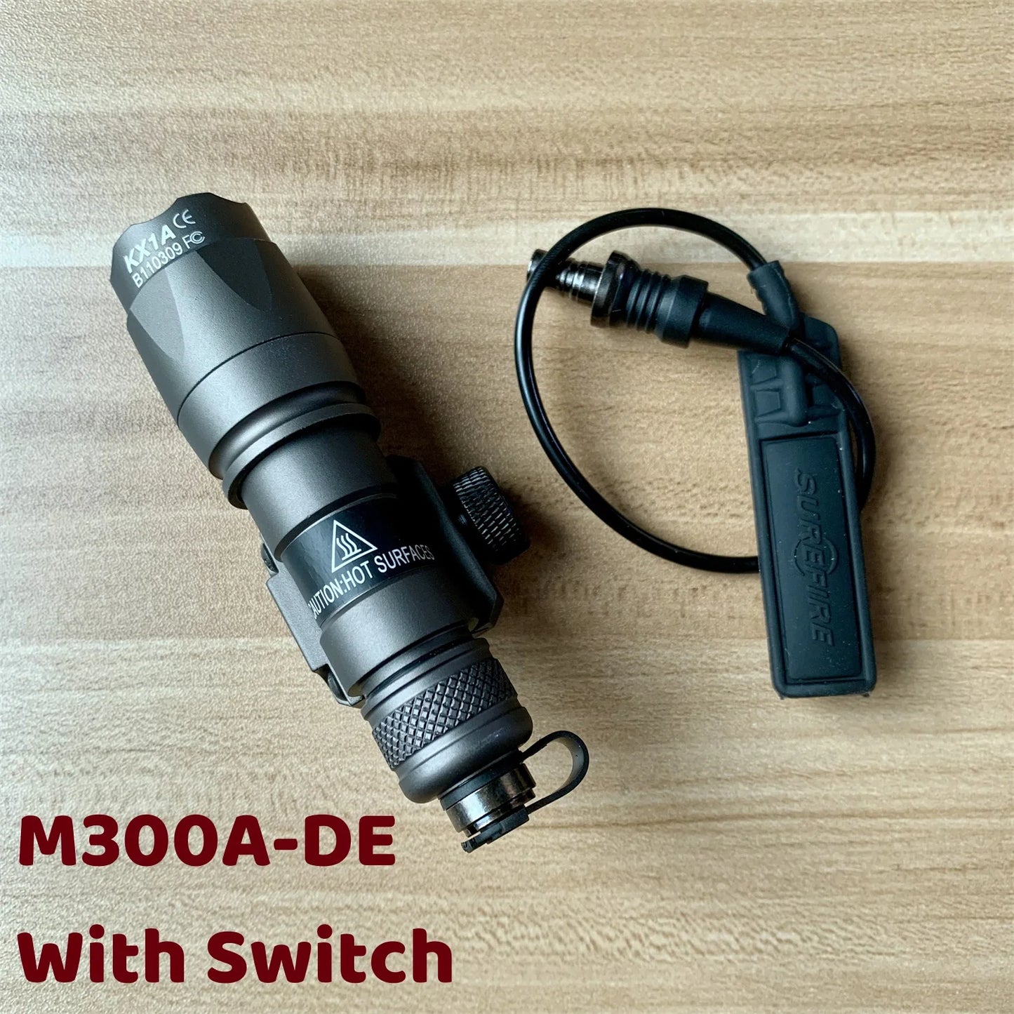 Tactical Surefir M300 M600B M600C Gun light Lanterna Rifle arma Flashlight Pistol Scout Light Torch Hunting Pictinny Rail