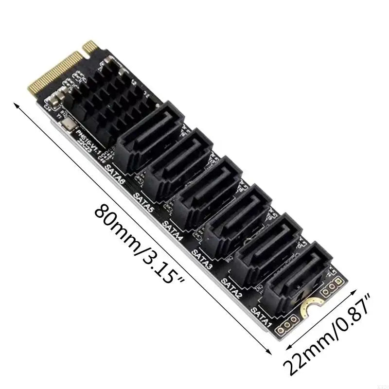 K32C PCI for Express(PCIe) to 6-Port Expansion Card Suitable for Desktop