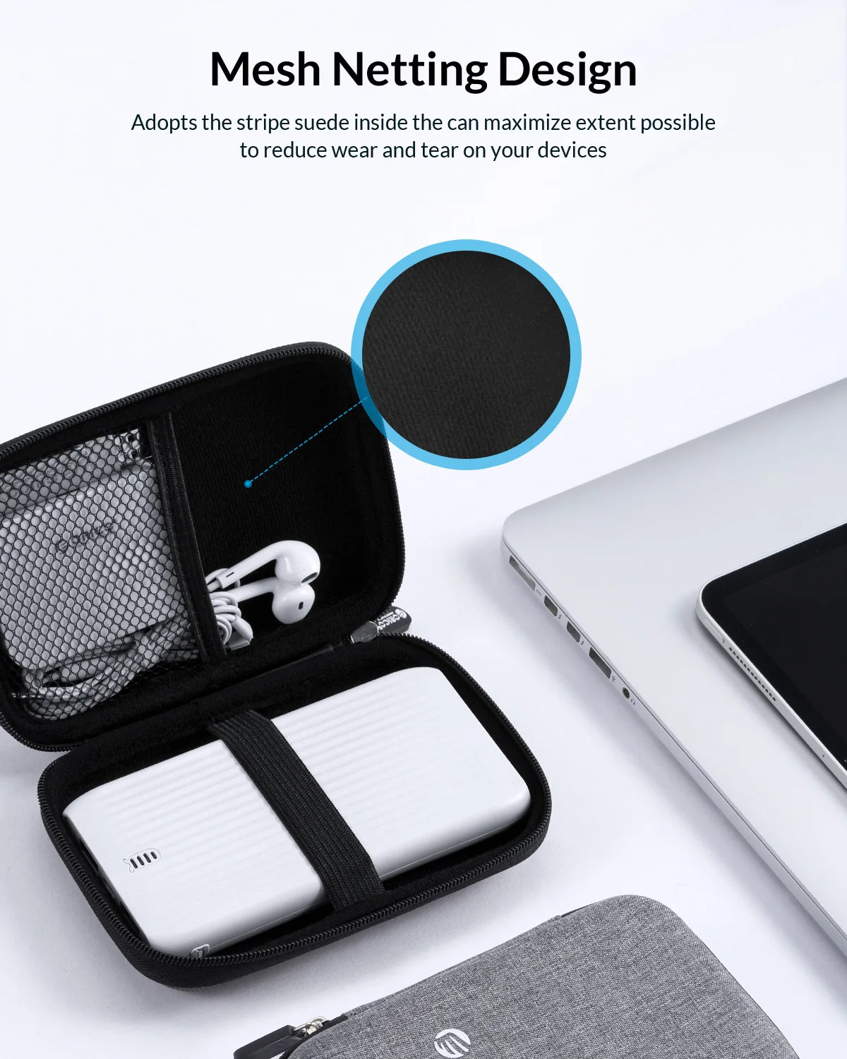 ORICO 2.5 inch HDD/SSD Hard Drive Case Hard Drive Bag for External Portable HDD hdd box case storage Protection Black/Red/Blue