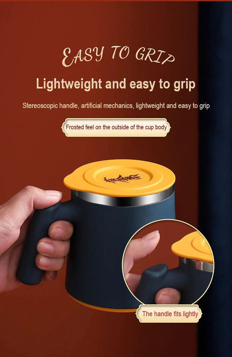 304 Stainless Steel Mug HighValue Coffee Mug Portable Office Heat Insulated Student Water Cup Stainless Steel Cup Insulation