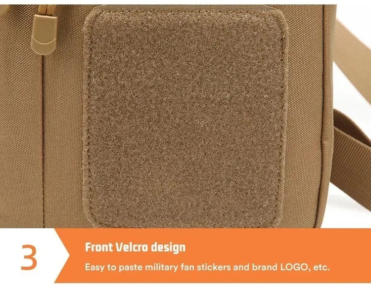 Tactical shoulder bag, holster, concealed carry, sling, messenger bag, suitable for hunting, camping, travel, tourism