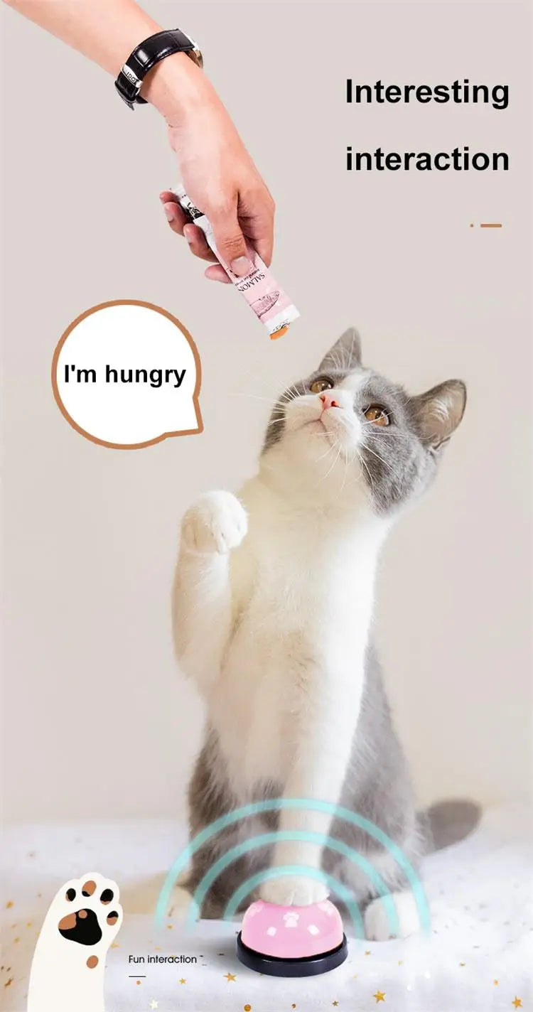 1pc Pet Toy Training Dinner Small Bell Footprint Dog Toys for Teddy Puppy Pet Call Puppy Accessories Pet Toys