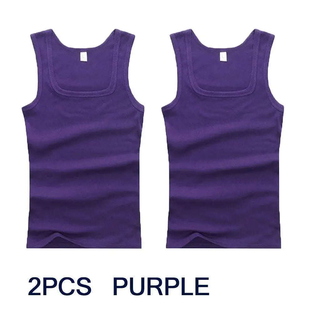 Casual Men Vest Cool Fitness Vest Sleeveless Tops Undershirt Plus Size Men Clothing Tank Tops Summer Black White Gray Vest Male