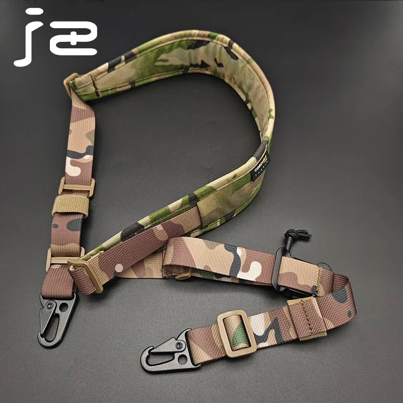 Tactical  Rifle Sling Slingster Multi-Functional Modular Strap Removable 2 Point / 1 Point 2.25" Padded Hunting  Accessories