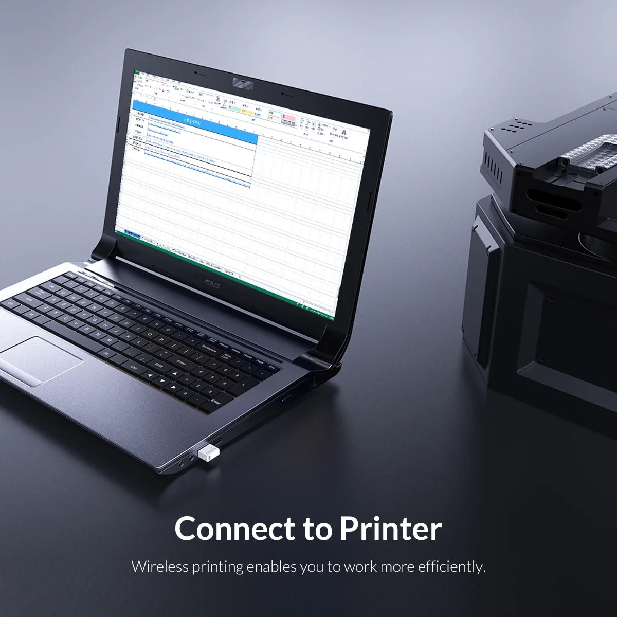 ORICO USB Bluetooth 5.0 Adapter USB Bluetooth for PC Bluetooth 5.0 For PC Speaker Laptop soundbox Wireless Mouse USB Transmitter