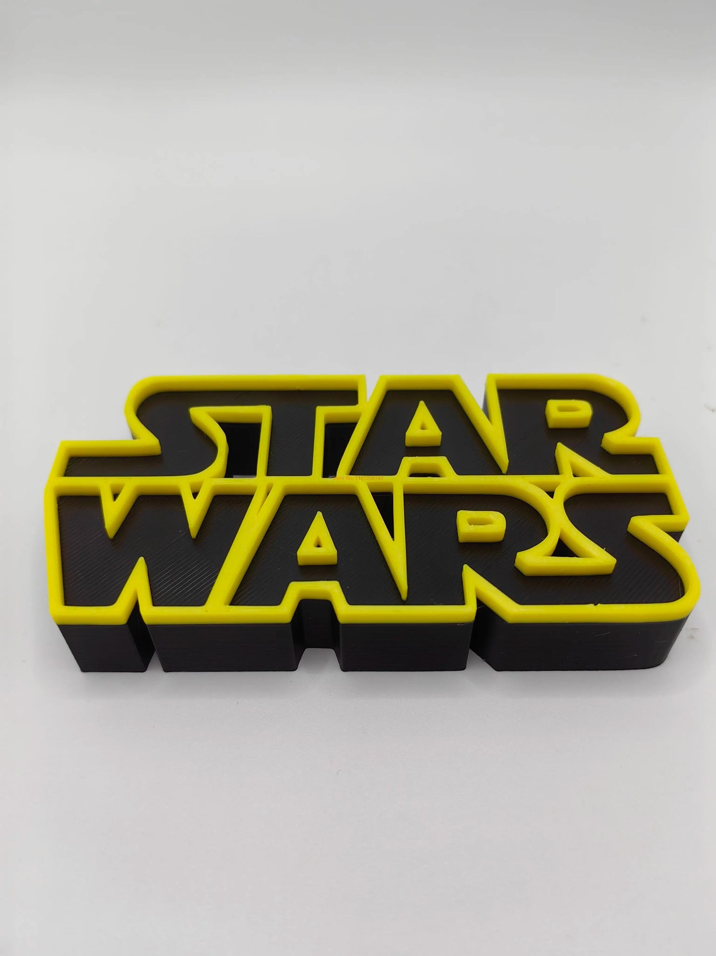 Star Wars Star Wars Logo 3D Font Standing Signboard Trendy Play High Aesthetic Decoration Model Toys