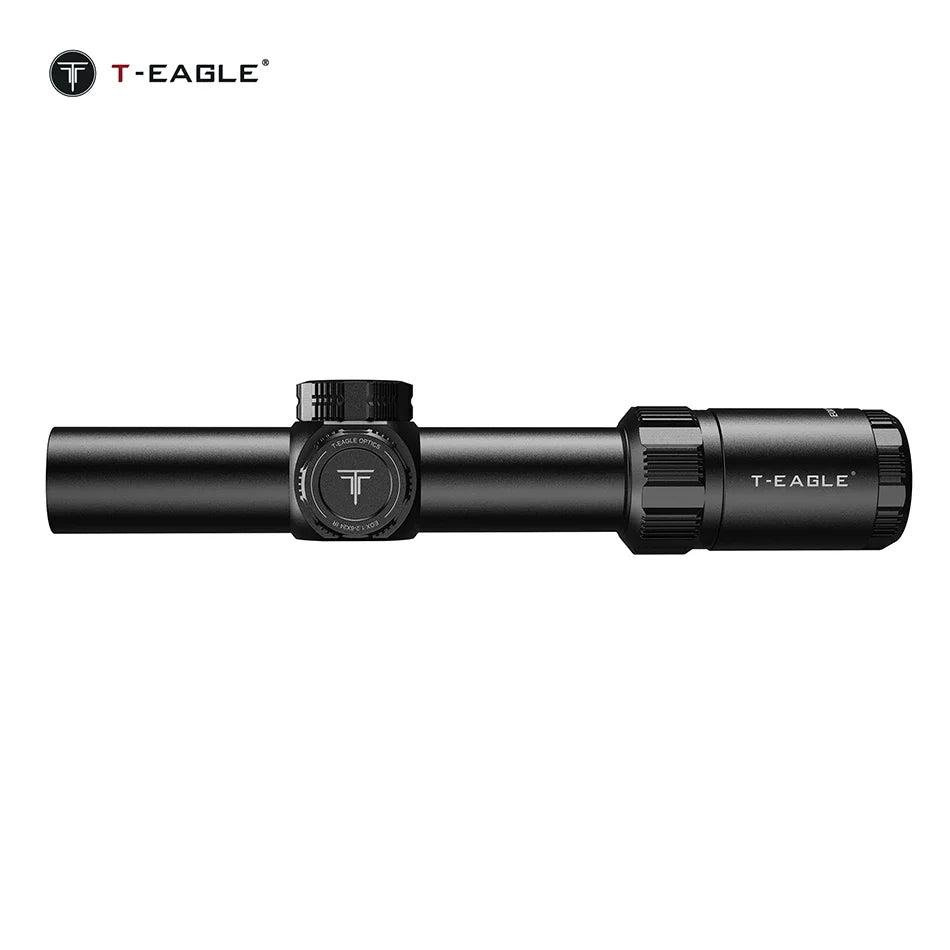T-EAGLE EOX 1.2-6X24 IR Tactical Riflescope Hunting Spotting Rifle Scope Optical Collimator Air Gun Airsoft PCP Sight