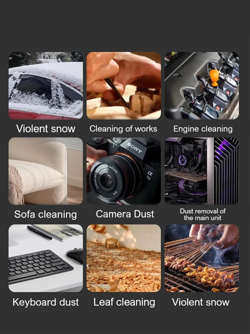 Xiaomi 1000000RPM Violent Fan Powerful Electric Air Blower Portable Dust Cleaner TypeC Charging 55m/s Brushless Turbo Jet Blower