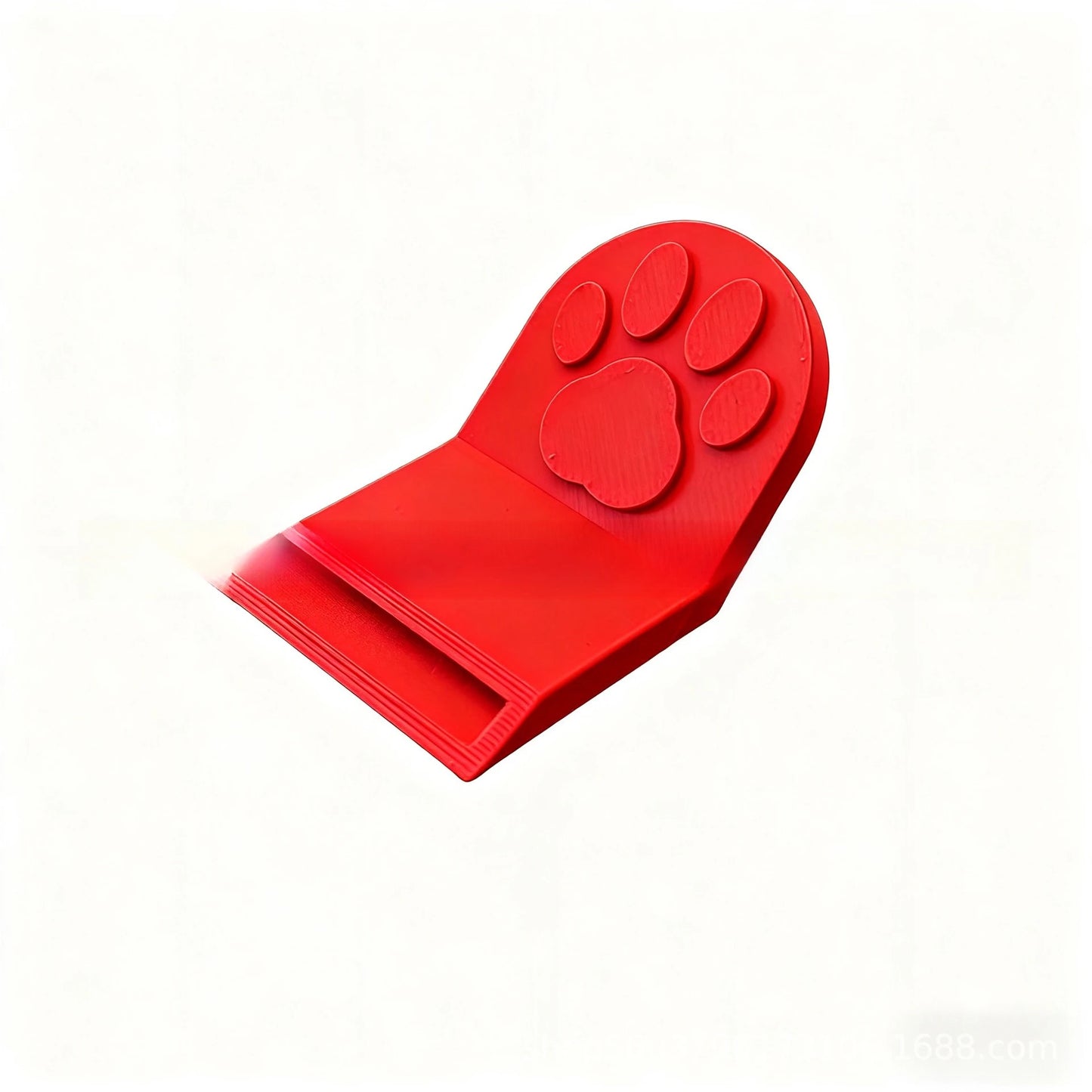 1 pet can opener, ergonomic non-slip handle, suitable for cat/dog food cans, durable plastic kitchen tool, easy to clean design