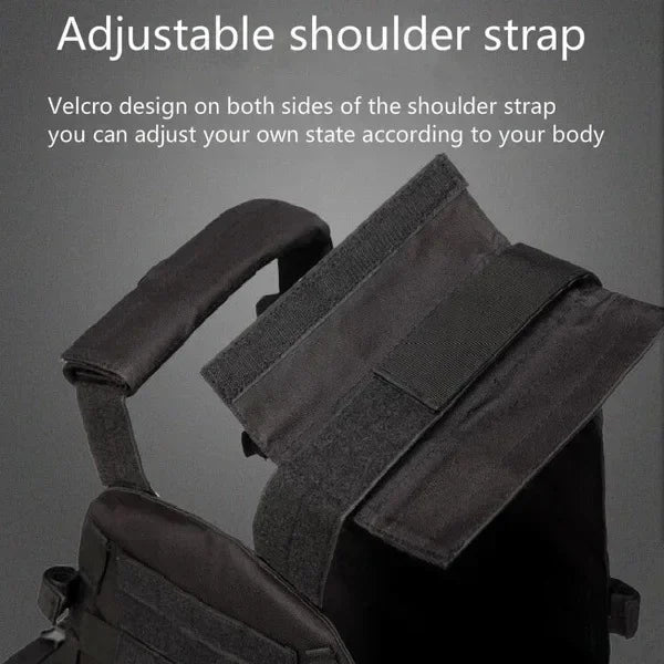 6094 Military Tactical Vest Body Armor Combat Army CS Gear Hunting Plate Carrier Airsoft Accessories Wargame Pouch Molle Vest