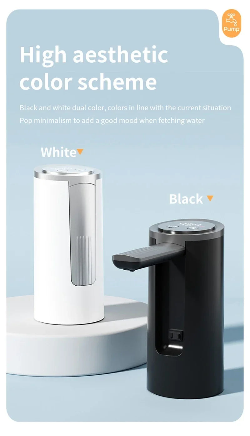 Xiaomi Automatic Water Dispenser Bottled Water Red Wine Pumping Water Electric Pump Bottle Charging Press Dispenser MIJIA NEW