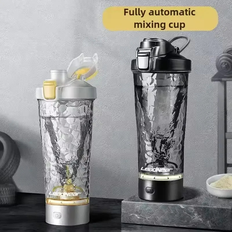 New Women Men Self-Stirring Shaker Cup Bottles Gym Sports Protein Shakes Mixing Cups Outdoor Drinkware Automatic Stirring Cup