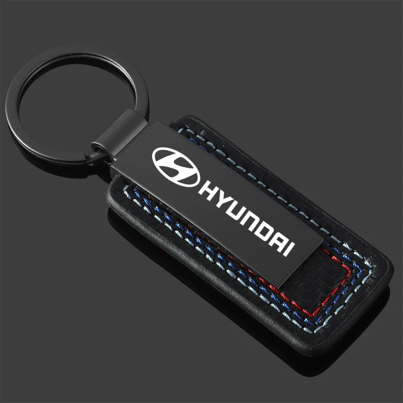 Car Keychain Waist Belt Key Holder New Luxury Pendant Gift Keyring For Hyundai Santafe I10 I30 Solaris Tucson Sonata Genesis G80