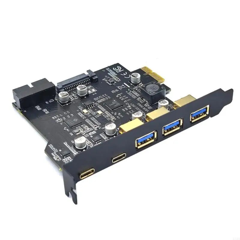 Type C USB 3.2 Gen1 PCIE Card Hub USB 3.0 PCI Express Board PCI-E PCI E USB 3 Adapter Multiplier USB3 3.1 Controller