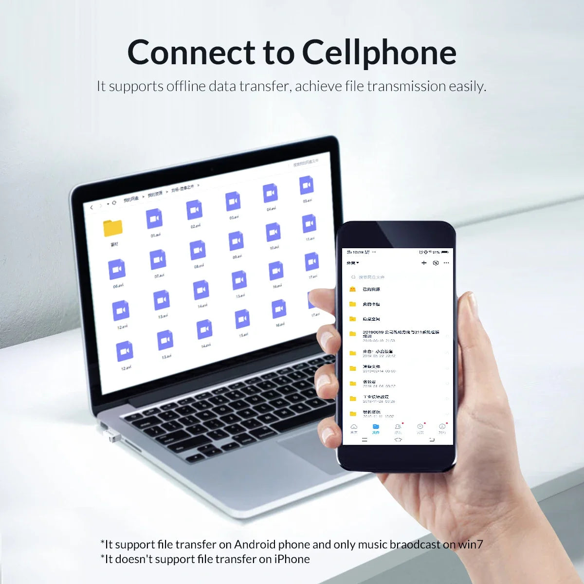 ORICO USB Bluetooth 5.0 Adapter USB Bluetooth for PC Bluetooth 5.0 For PC Speaker Laptop soundbox Wireless Mouse USB Transmitter