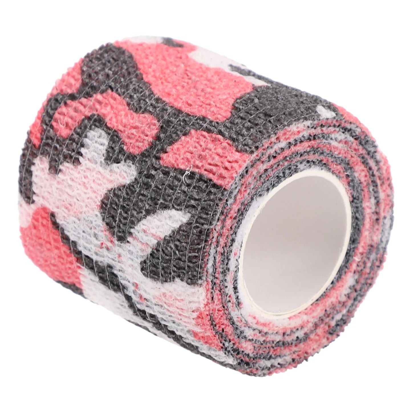 Hand Tool Camo Form Reusable Self Cling Camo Hunting Rifle Provide Insulation Fabric Tape Wrap Polyester Camouflage Equipment