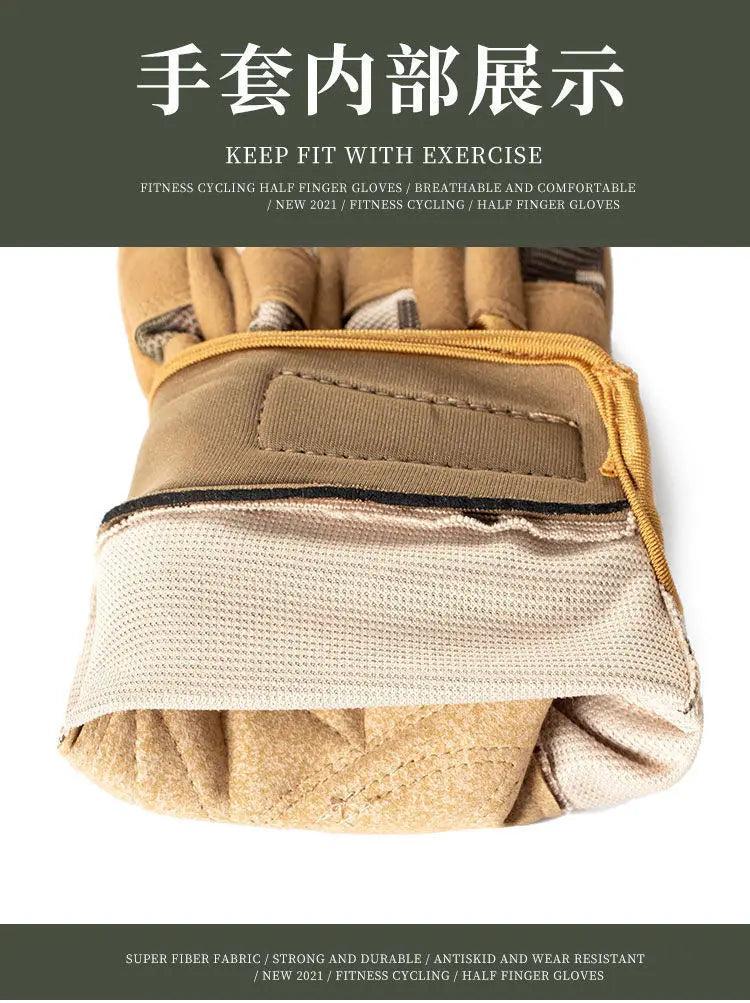 Tactical Gloves Touchscreen Sports Fitness Hunting Full Finger Hiking Gloves Protective Gear Special Gloves