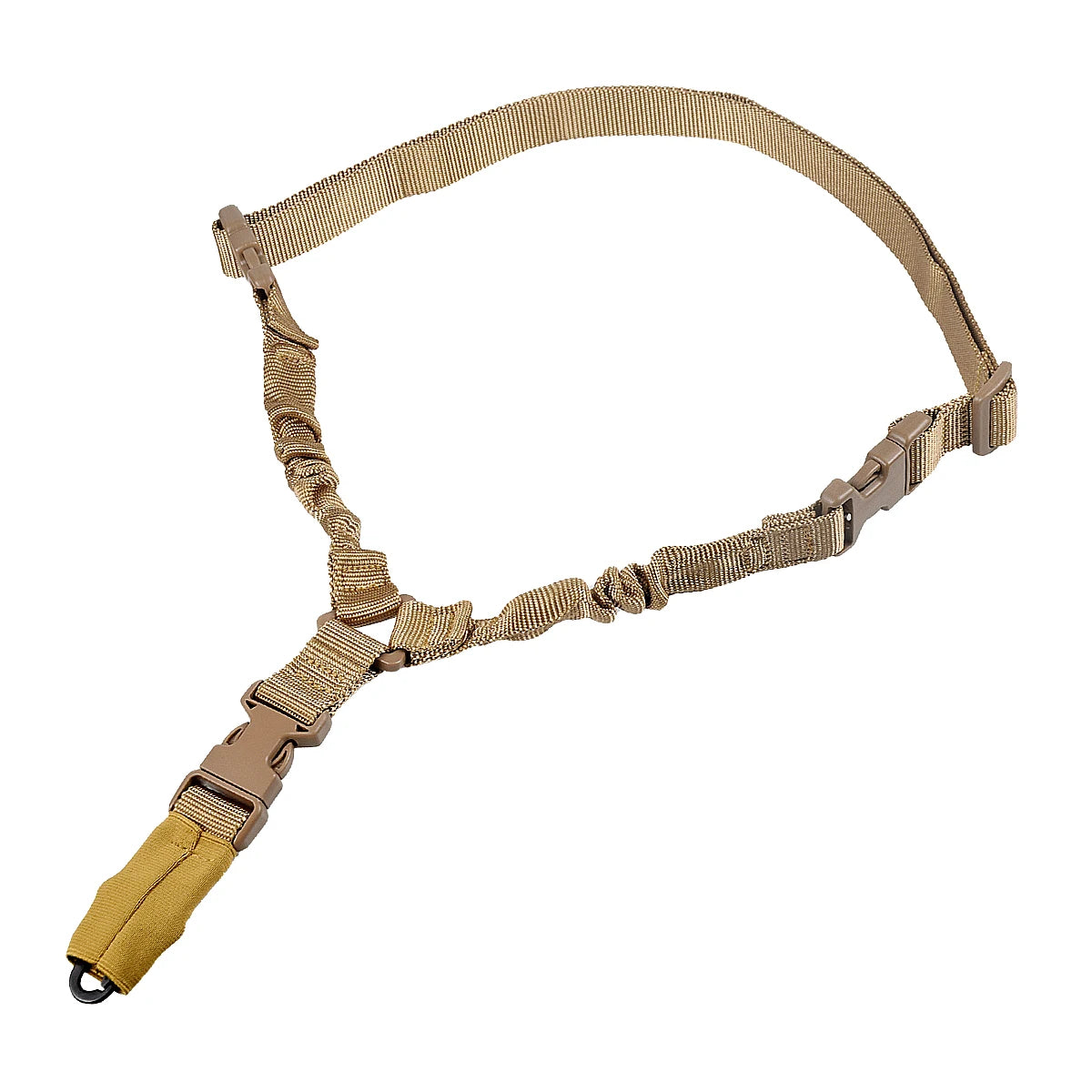 Tactical A-1 20mm Sling Swivel Adjustable 3 Point Bungee Gun Sling Airsoft Rifle Strapping Belt Hunting Shooting Accessories