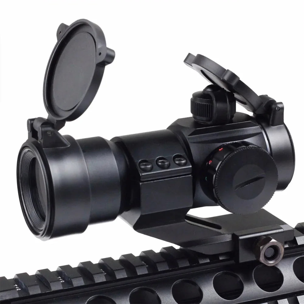 Tactical M3 Red Dot Sight With L Shaped Mount Airsoft Riflescope Shooting Hunting Rifle Gun For 20MM Rail