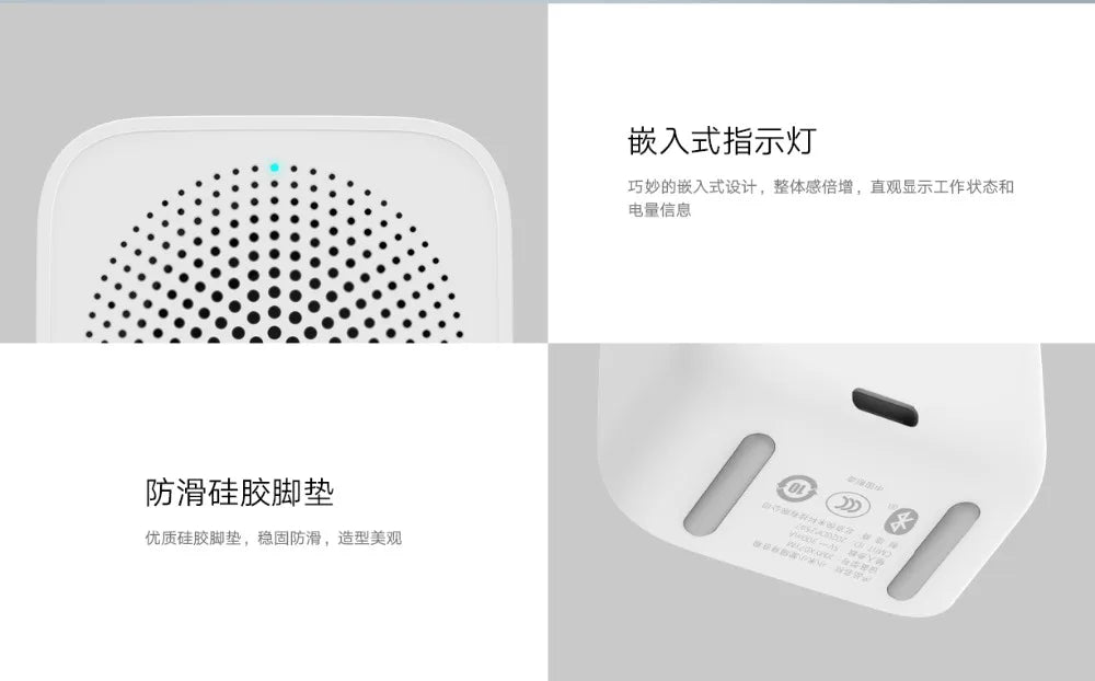 Original Xiaomi AI Portable Version Wireless Bluetooth Speaker Smart Voice Control Handsfree Bass Speaker For Smart Home Life