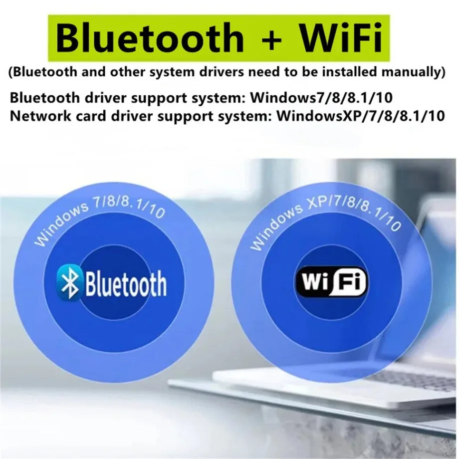 USB WiFi Bluetooth 5.0 600mbps Dual Band Adapter 2.4G 5GHZ USB WiFi5 Network wireless WLAN Network Dongle Free controller dongle