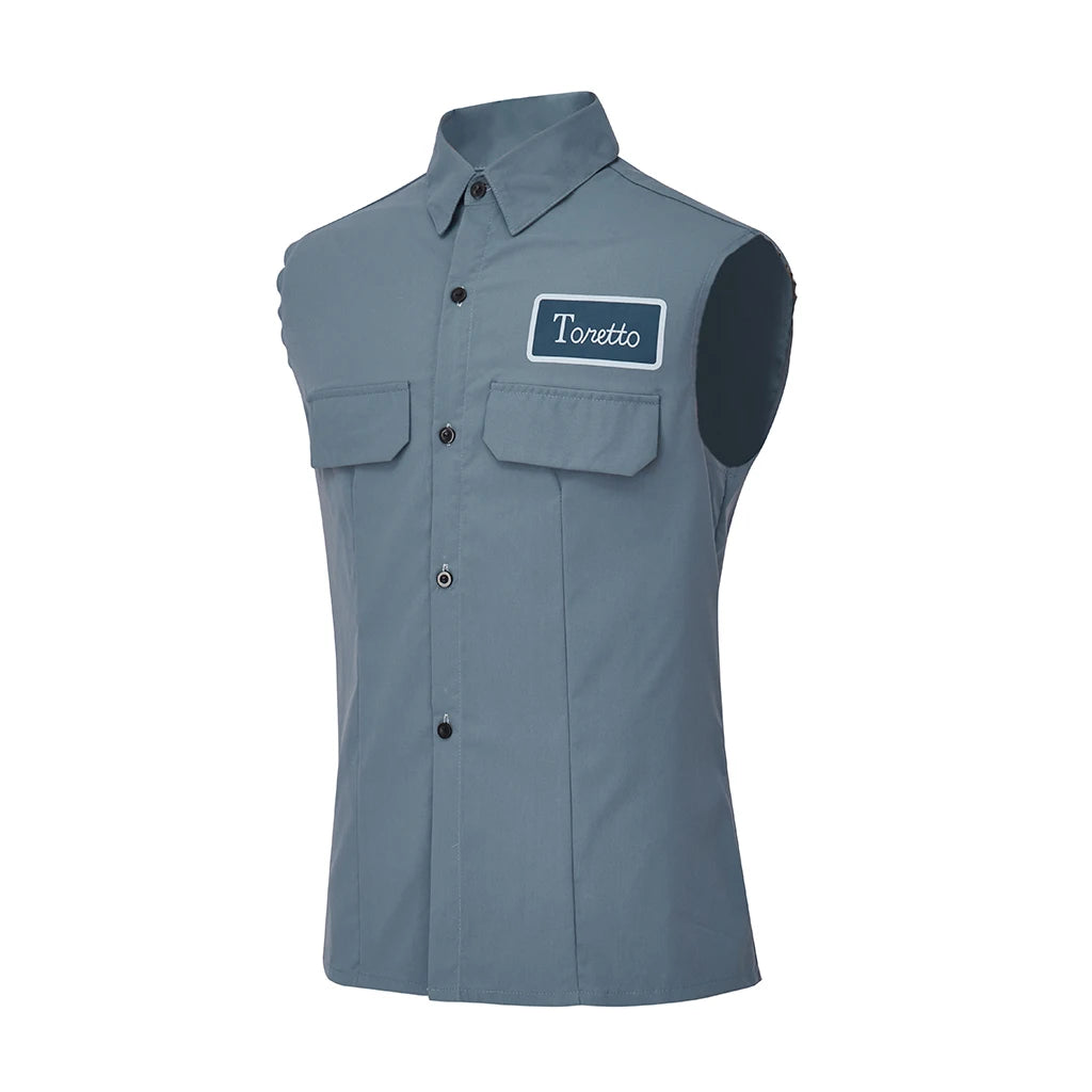 Dominic Toretto Cosplay Sleeveless T-shirt Men Fantasia Movie Costume Halloween Carnival Party Vest Coat Uniform Shirt