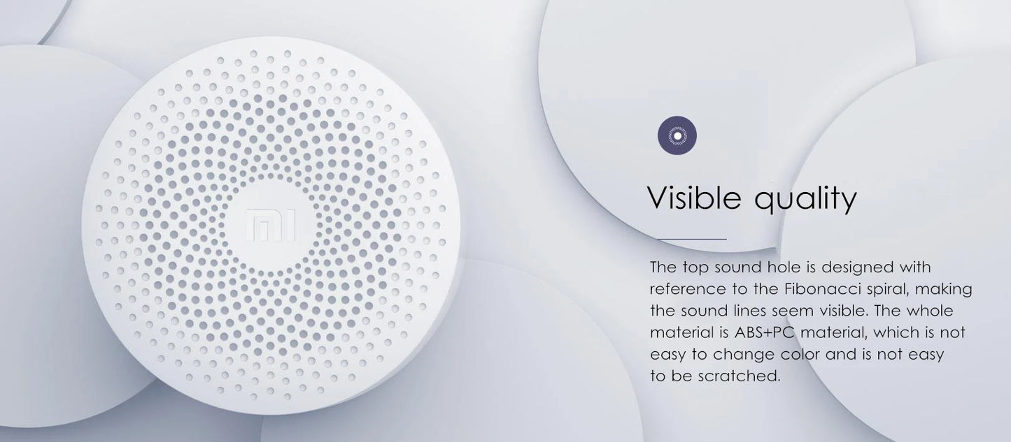 Original Xiaomi AI Portable Version Wireless Bluetooth Speaker Smart Voice Control Handsfree Bass Speaker For Smart Home Life