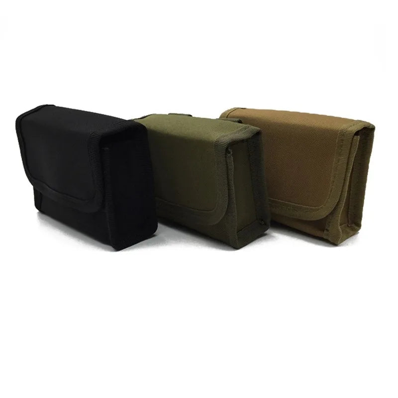 Tactical 10 Round Shotgun Shotshell Reload Holder for 12 Gauge/20G Molle Pouch Ammo Round Cartridge Holder Gun Accessories