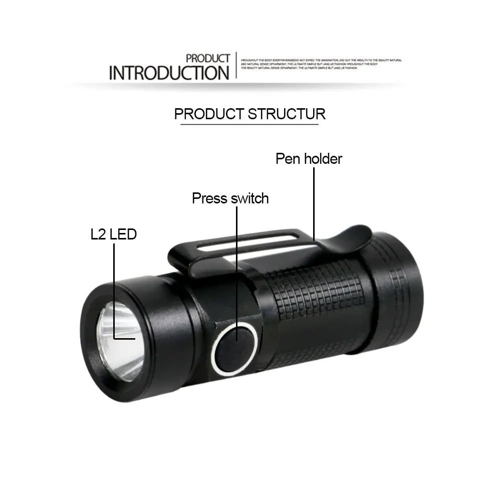 Tactical Helmet Light FAST Helmet Flashlight Strobe Telescopic Zoom Survival Safety Lamp With Hat Clamp Holder Camping Hunting