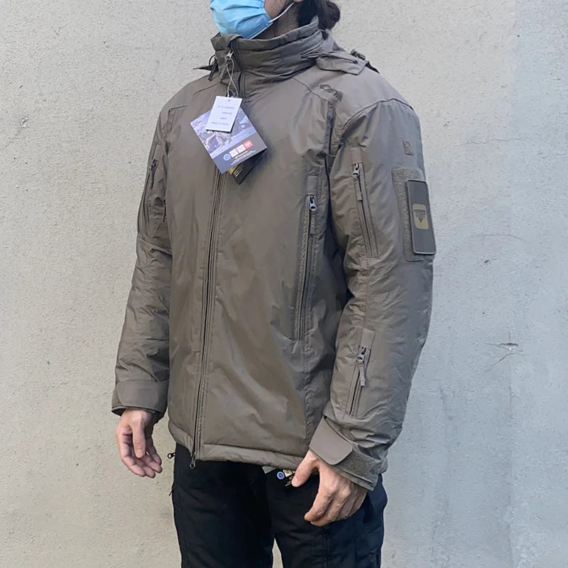 Tactical Jacket HIG4.0 Polar Warfare Series Outdoor Thickened Warm Cotton-padded Coat Cold-proof Cotton Jacket Windproof