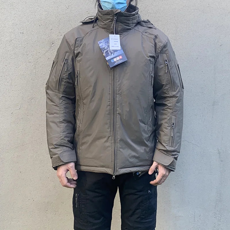 Tactical Jacket HIG4.0 Polar Warfare Series Outdoor Thickened Warm Cotton-padded Coat Cold-proof Cotton Jacket Windproof