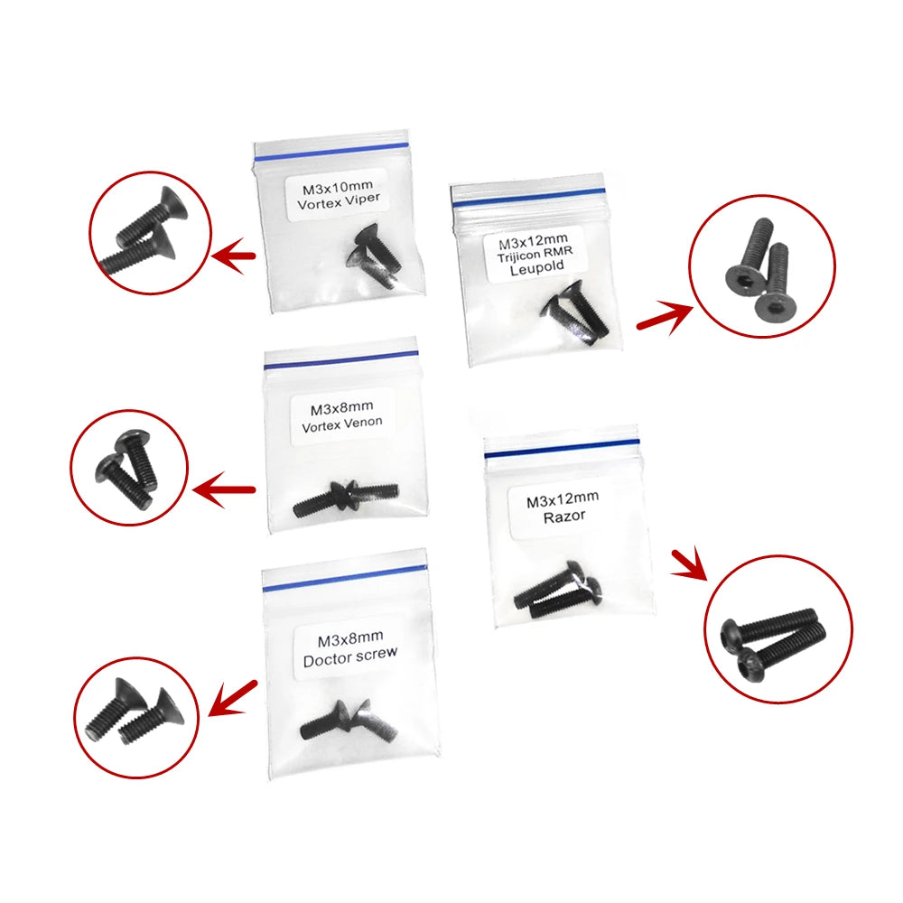 Tactical 507C Holosan Solar Power Red Dot Sight Mini Reflex with 20mm Glock Rex Mount Rail for Outdoor Pistol Hunting