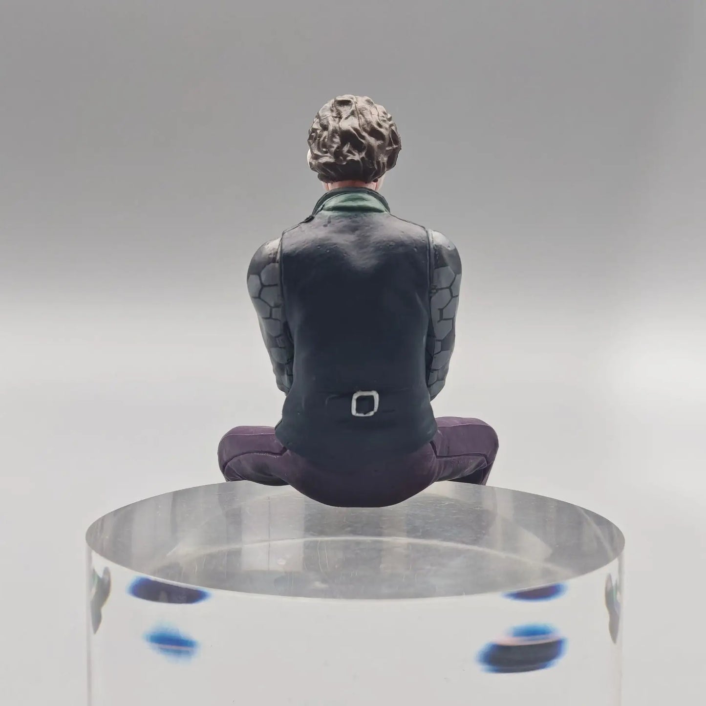 Cartoon joker Handmade Boutique Large Decoration Desktop Scene Model Mask Sitting Posture Gifts Room Car decoration