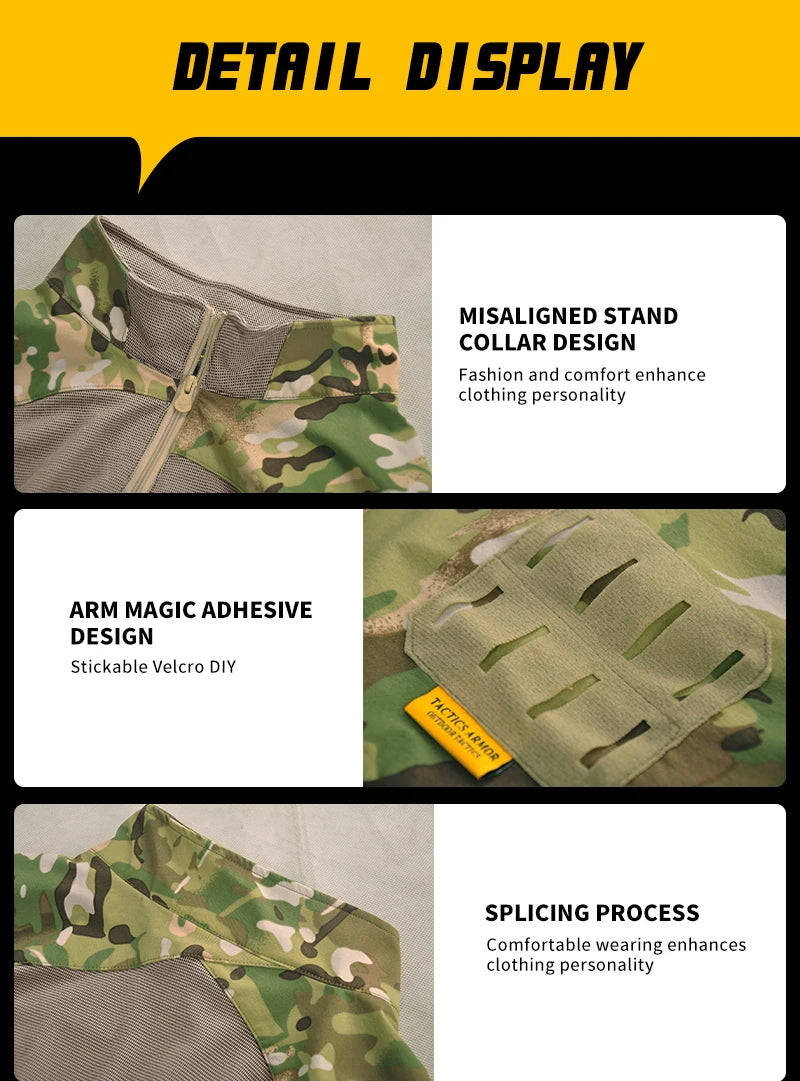 Tactical Shirts for Men Quick Drying Shirt Summer Outdoor Sports Camping T Shirt Military Hiking Breathable Hiking Long Sleeve