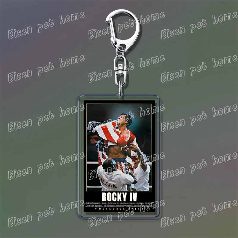 Popular Classic Movies Keychains for Accessories Bag Jaws Fight Club Avatar Films Pendant Key Chains Keyrings Jewelry Fans Gifts