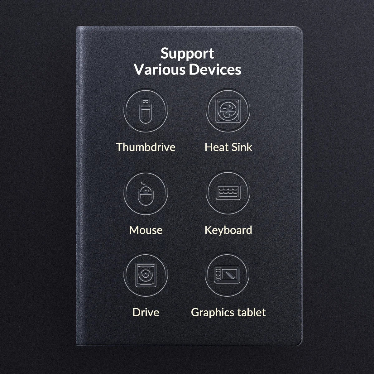 ORICO 3-in-1 USB 3.0 Mini Hub High-Speed 3-Port Splitter for Desktop Laptop - USB 2.0 Expansion Free Drive Compatible