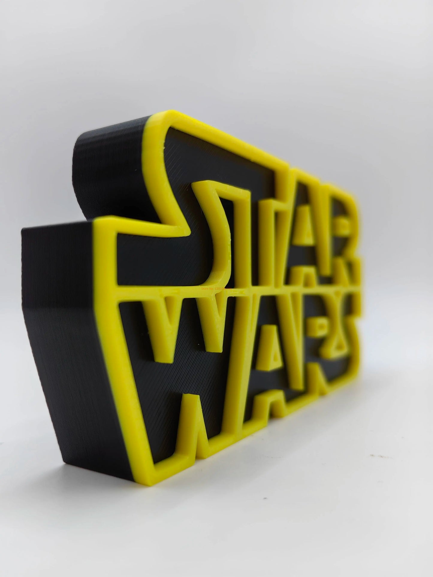 Star Wars Star Wars Logo 3D Font Standing Signboard Trendy Play High Aesthetic Decoration Model Toys
