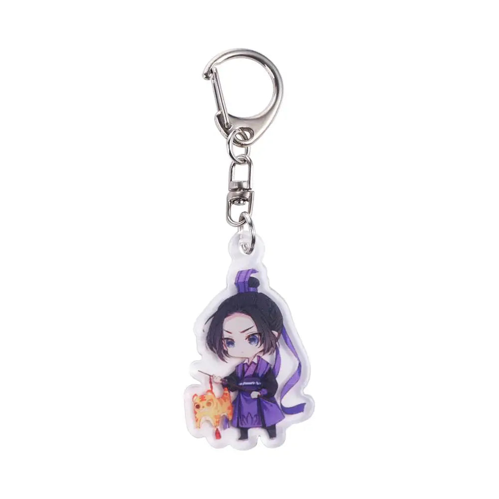 Mo Dao Zu Shi Mo Dao Zu Shi Keychain Wei Wuxian Anime BL Anime Acrylic Keyring Lan Wangji Cartoon