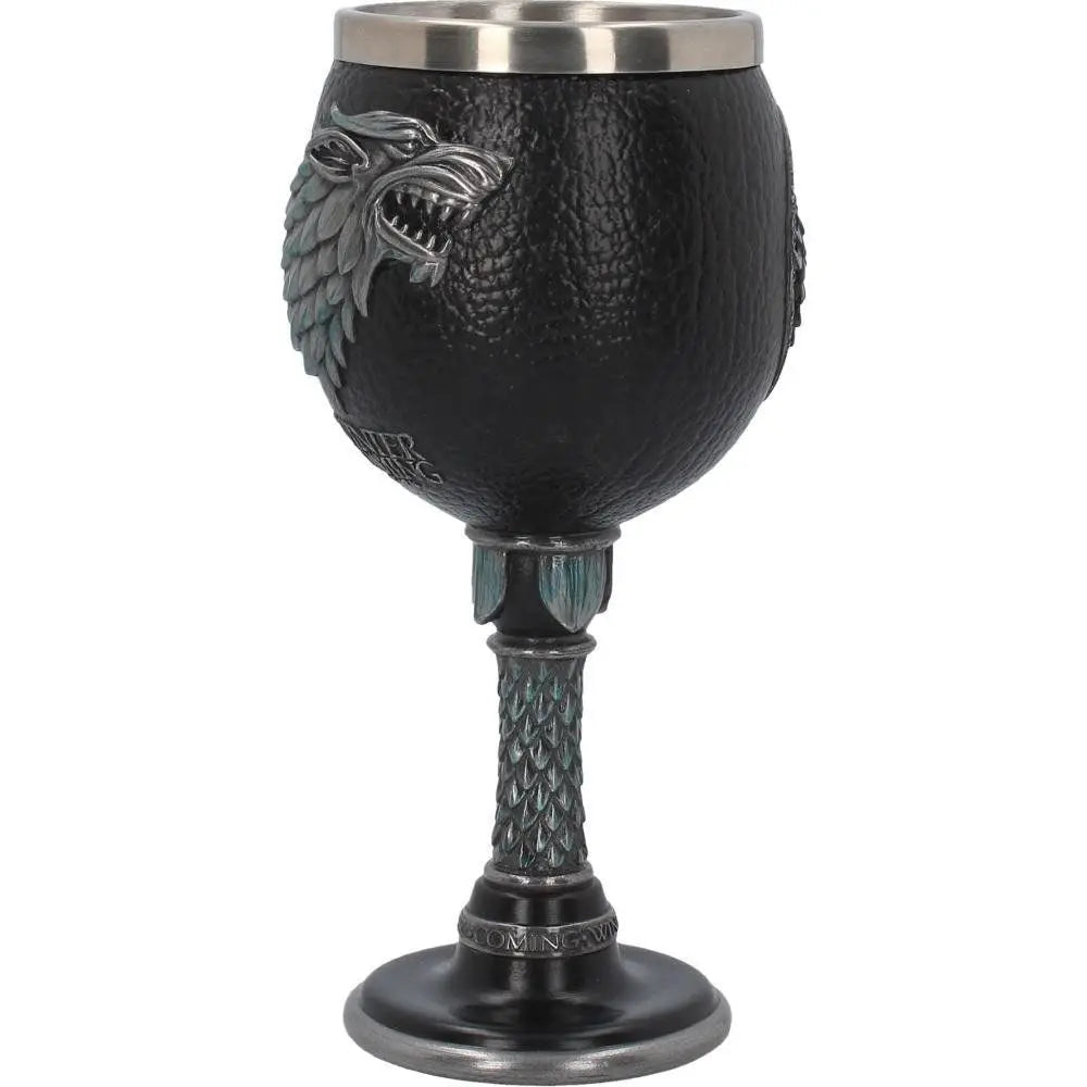 Viking Mug Vintage Coffee Cup Stainless Steel Resin Beer  A Song of Ice and Fire Wine Set 3D Gothic Goblet Whiskey Glass