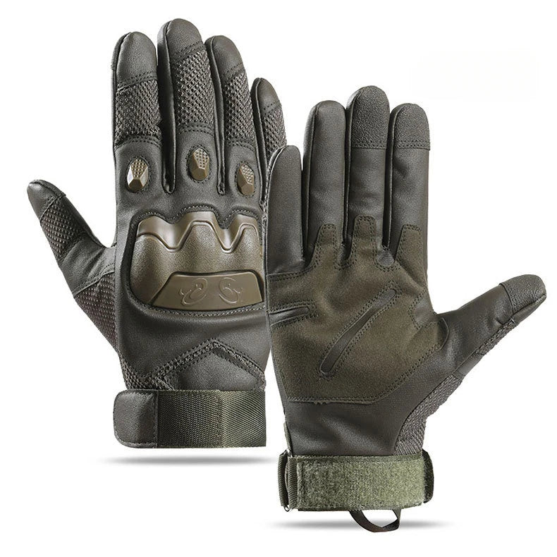 Tactical Gloves for Men's Outdoor Cycling Motorcycle Sports,anti Slip Windproof Wear-resistant Combat Protection Hunting Gloves