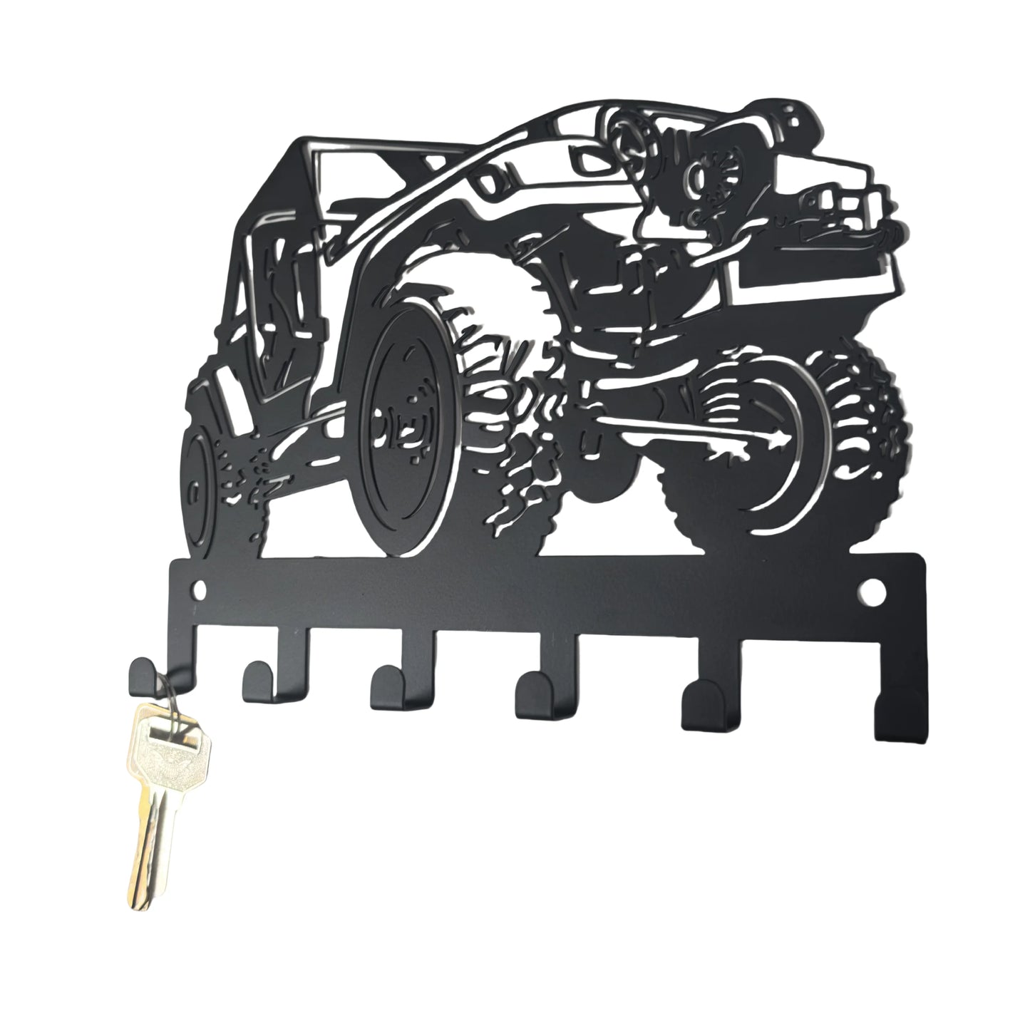 Car Keychain Wall Mounted，Easy to Install，Key Hook，Features a durable coating，Suitable for home organization and decoration