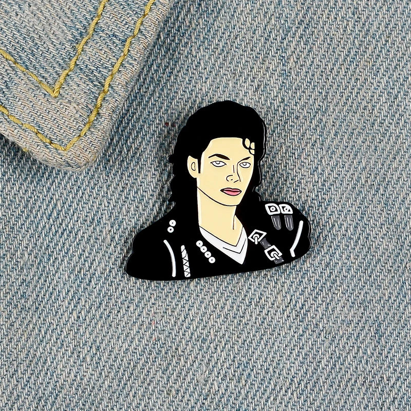 Music Producer Pin Singer Creator Button Lapel Pin Clothes Badge Punk Vintage Jewelry Gift For Fan Friends Who Likes Music